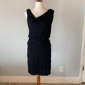 [David  Meister] Black Metallic Dress - Size 8